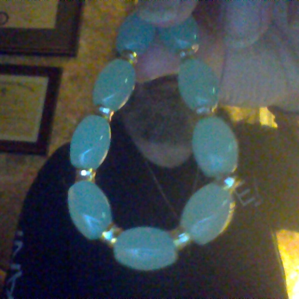 jade and gold plated bracelet